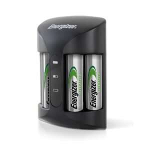 Energizer Recharge Pro - Battery Charger for AA & AAA Batteries - 4x AA Rechargeable NiMH Batteries Included