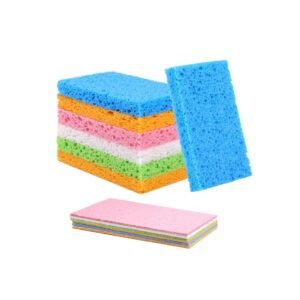 12 Pack Washing Up Sponges, Natural Cellulose Cleaning Sponges