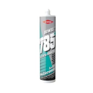 DOW 785+ BACTERIA RESISTANT SANITARY SILICONE WHITE 310ML (58308)