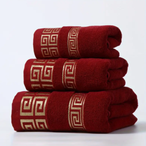 2pcs 1pc 13.39*29.53inch + 1pc 27.56*55.12inch Cotton Large Grid Towel Bath Towel Adult Couple Towel Bath Towel Valentine's Day Gift